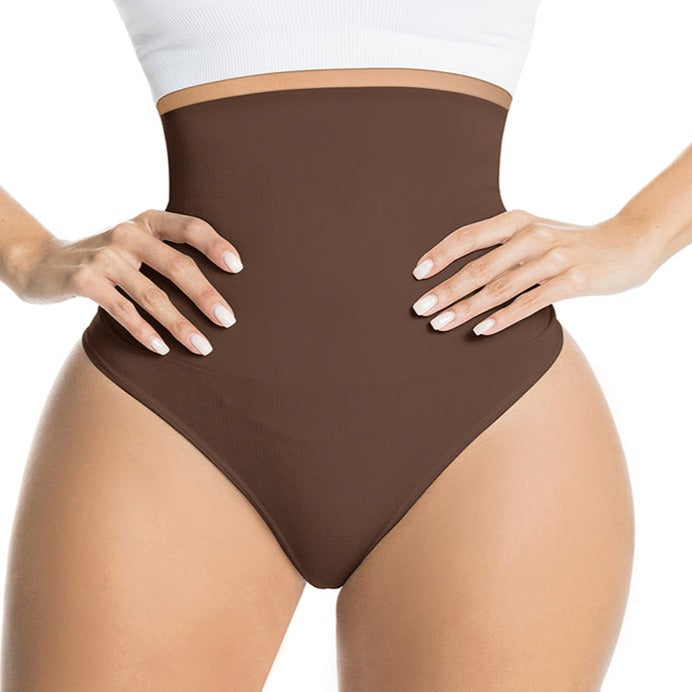 Kurvas CH004SL | Seamless Strapless Shapewear High Waisted Thong