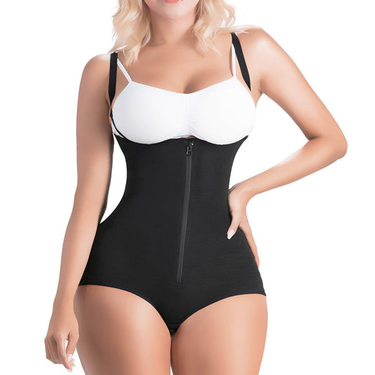 Kurvas CH006ZF | Waist Control Bodysuit With Panty