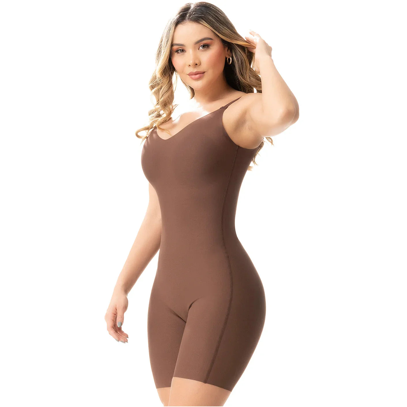 Sonryse SP44NC Butt Lifter Tummy Control Seamless Shapewear Jumpsuit