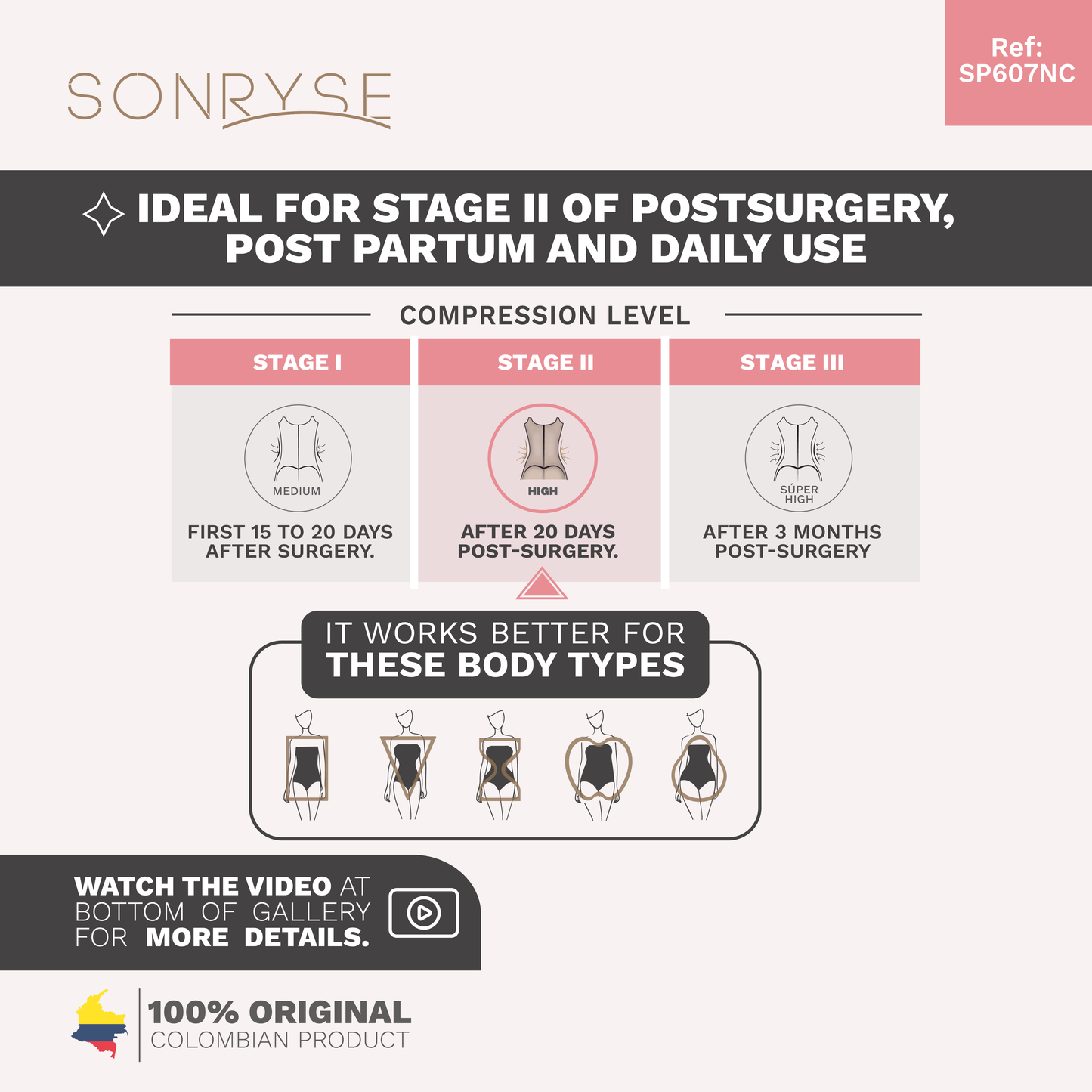 Daily Use Under Wear 2-Pack Tummy Control High-Waist Shapewear & Seamless Panties Sonryse SP607NC