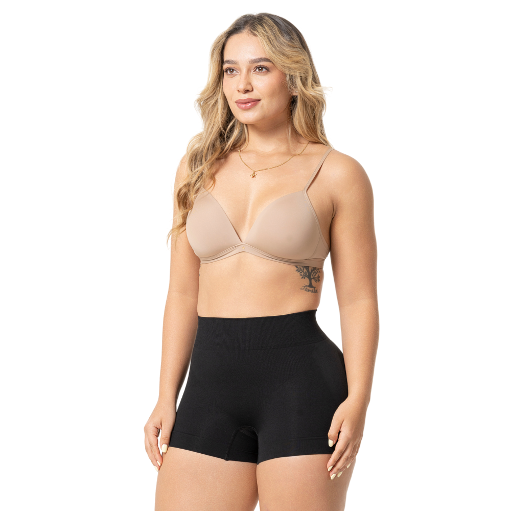 3-Pack High Waisted Butt Lifting Shorts for Women | Tummy Control Biker Shorts
