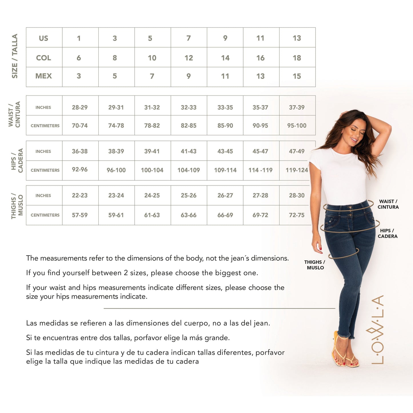 LOWLA 212358 | High Rise Butt Lift Mom Flare Colombian Jeans with Ankle Openings