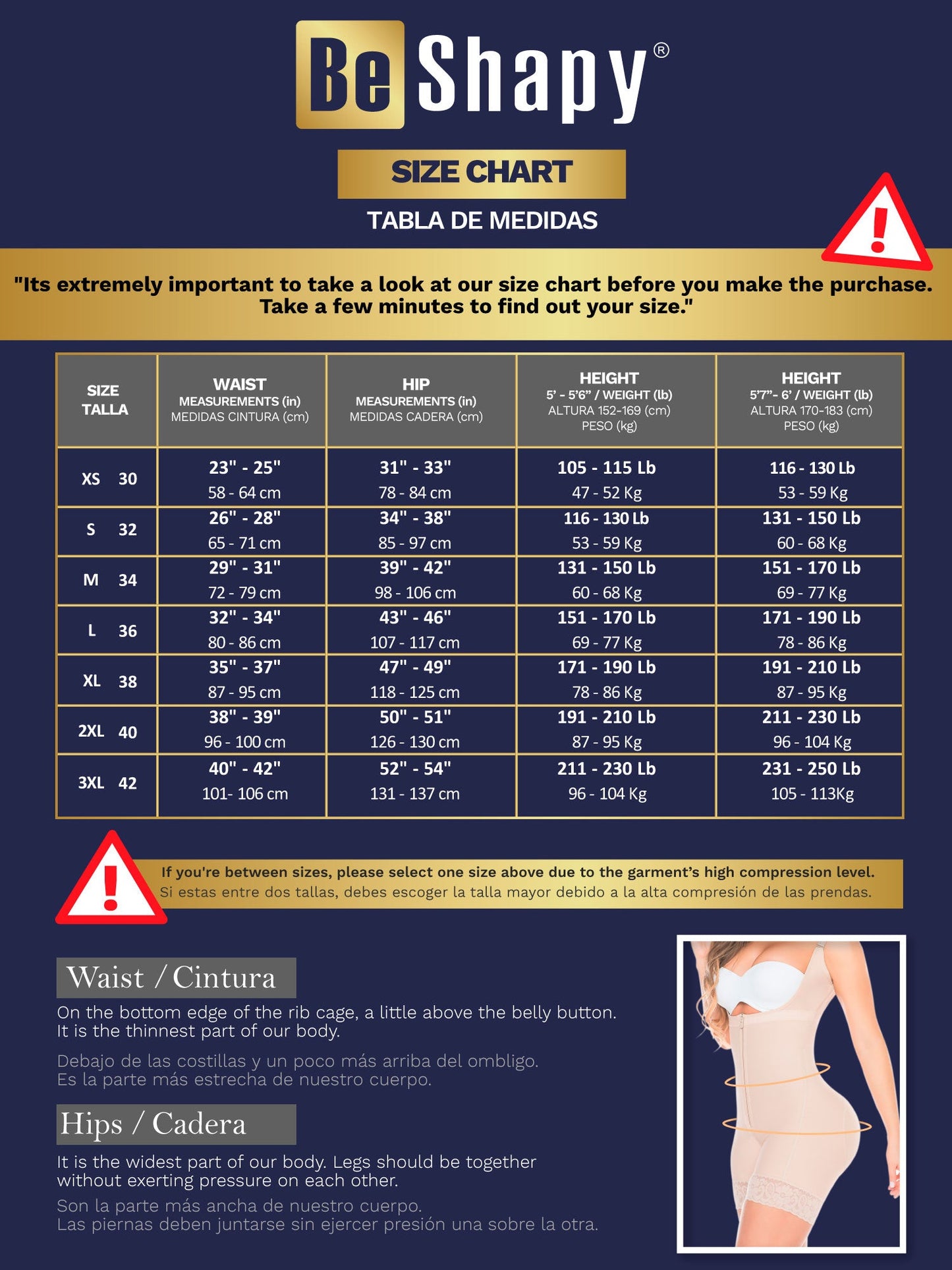 Be Shapy | Salome 0419 Women's Colombian Fajas + Liposuction Ab Board | Tummy Control and Butt Lifter Shapewear for Women