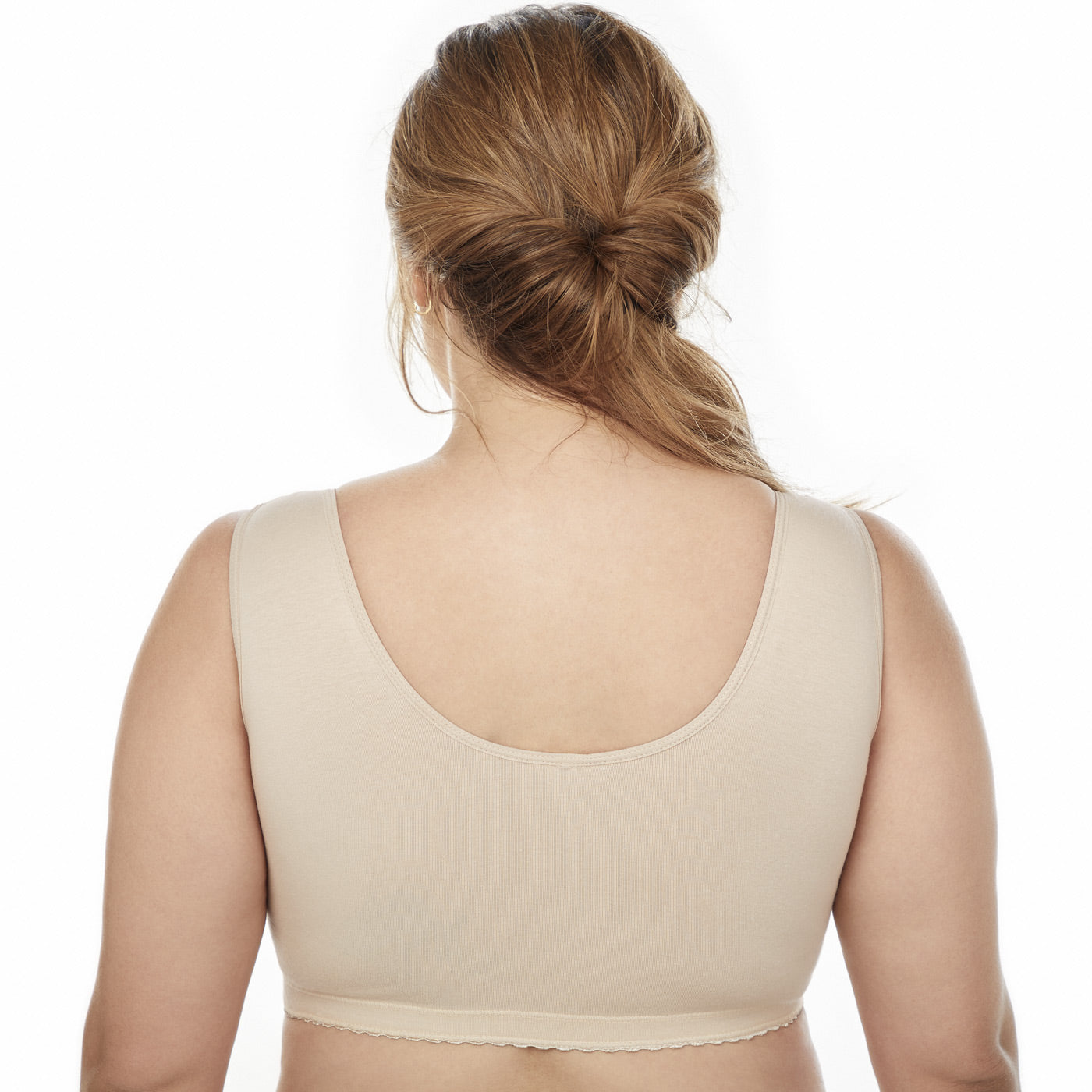 Post Surgical Compression Bra Low compression, High-back design & Wide straps Maria E 9304