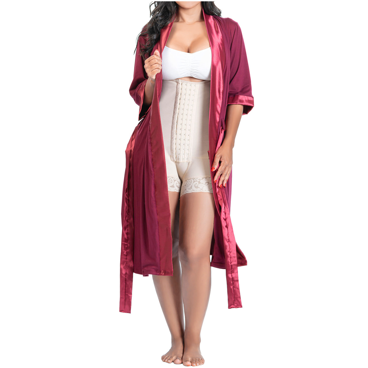 Be Shapy | Fajas Colombianas Post Surgery Stage 1 and 2 Op Shapewear + After Surgery Pajamas Bundle