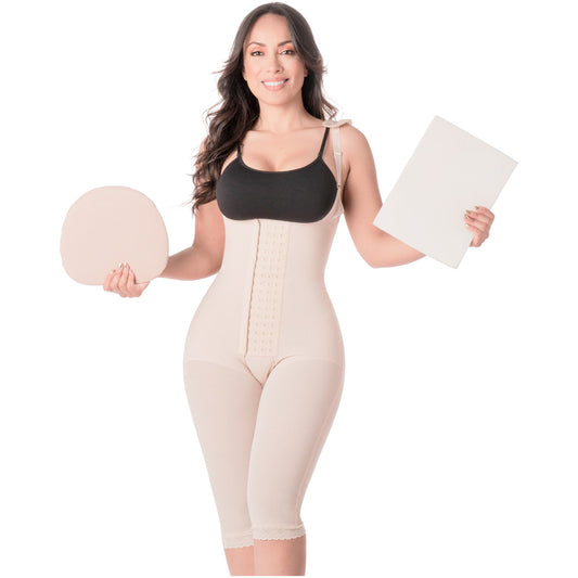 Be Shapy | MariaE 9152 Colombian Full Body Shaper After Surgery + Lipo Ab Board and Liposuction Foam