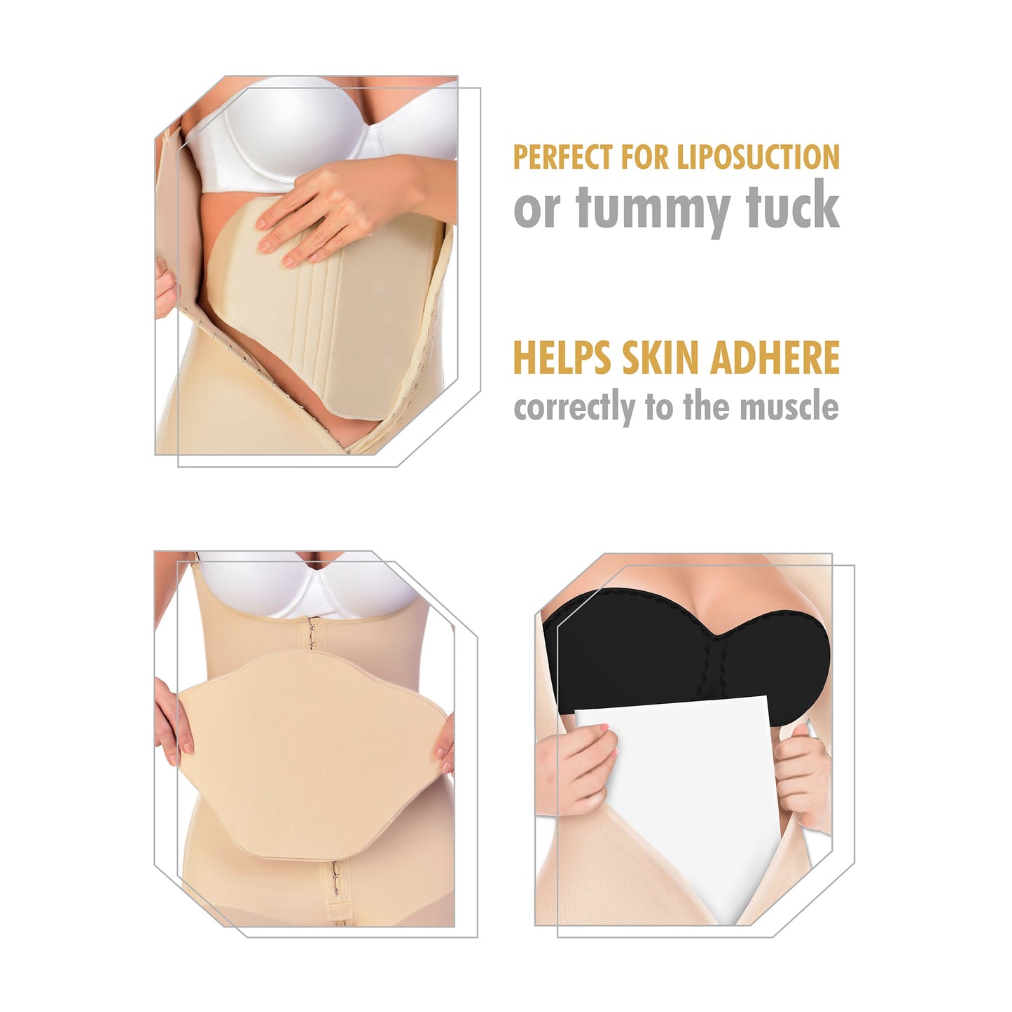 Be Shapy | M&D 0102 Liposuction Compression Board | Ab Board + Lipo Foam after Surgery