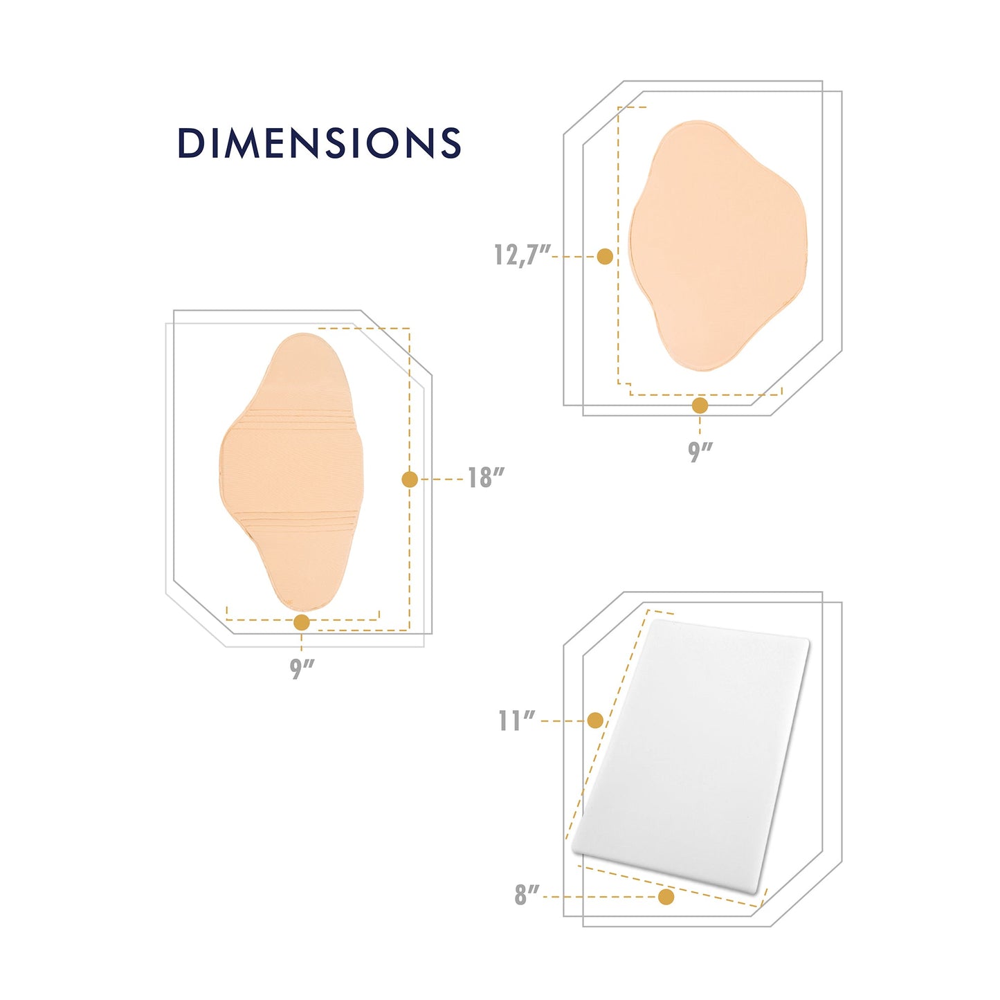 Be Shapy | M&D 0102 Liposuction Compression Board | Ab Board + Lipo Foam after Surgery