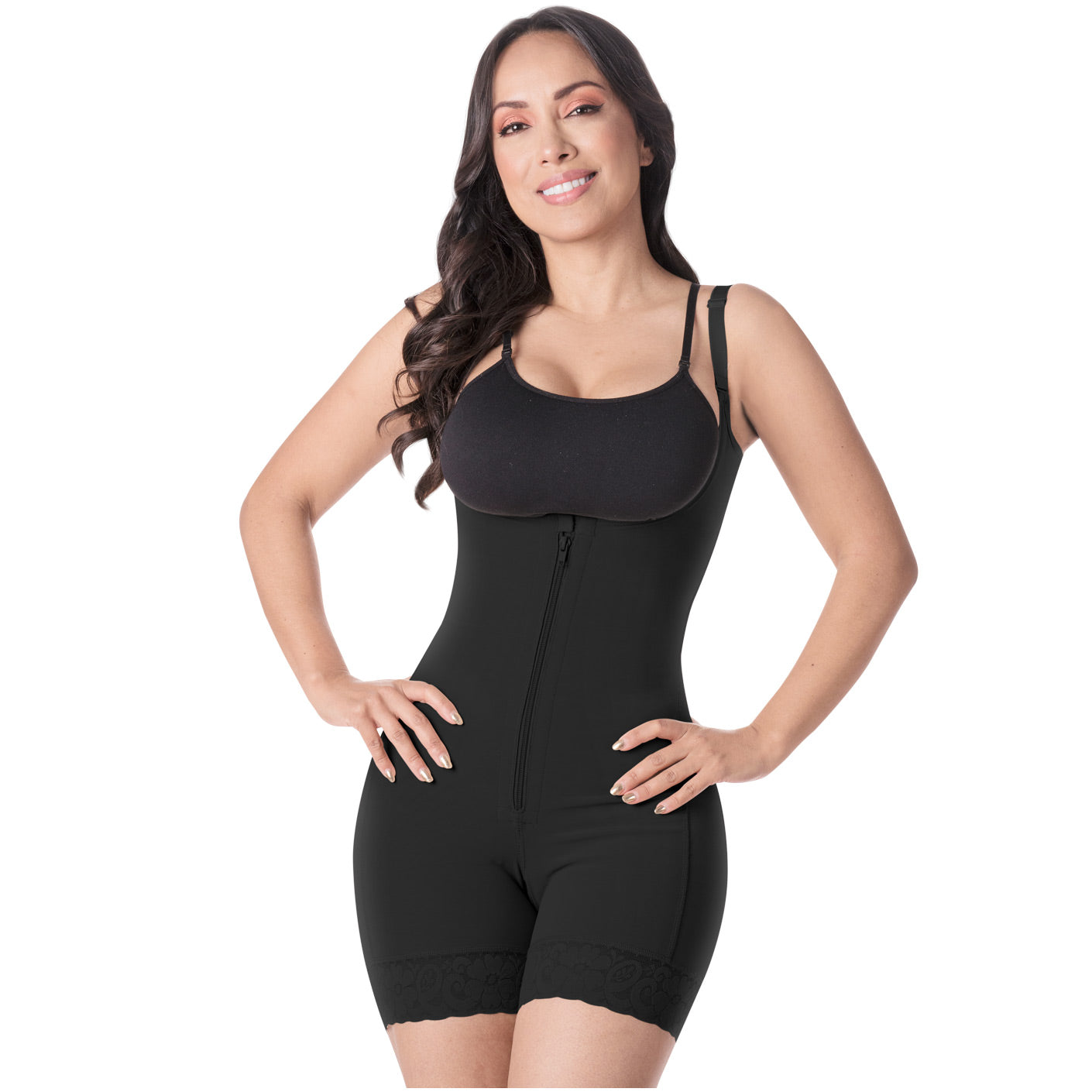 Be Shapy | Salome 0216 Women Butt Lifter Colombian Fajas + Tummy Board | Postpartum and Daily Use Shapewear