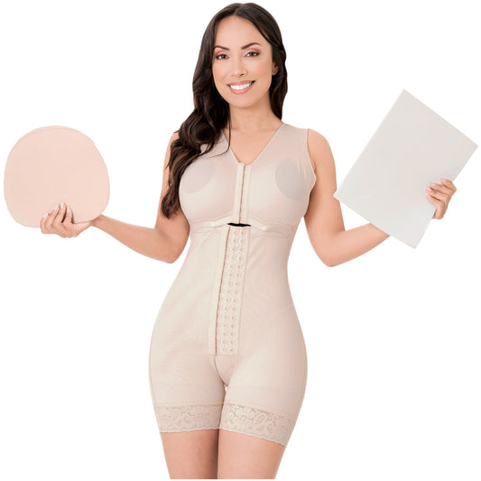 Be Shapy | Sonryse 086 Colombian Full Body Shaper Faja After Surgery + Lipo Ab Board + Lipo Foam After Liposuction