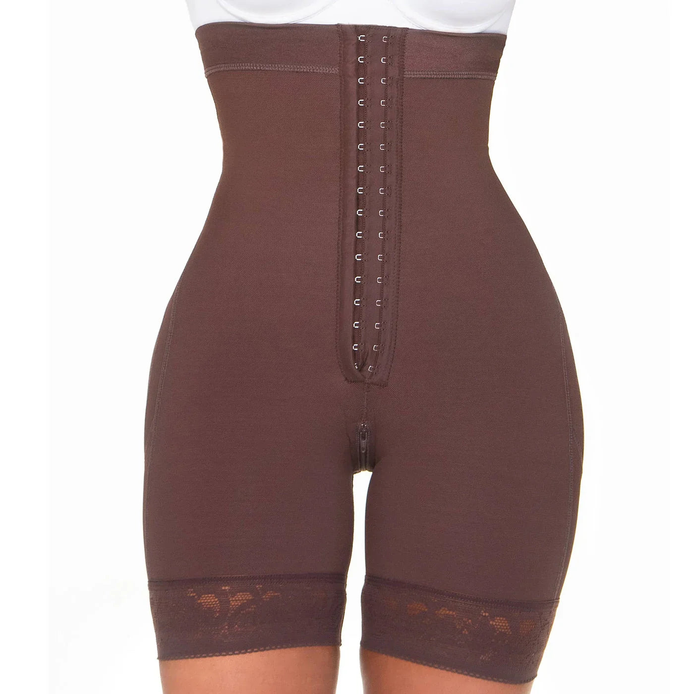 MARIAE TPD0530 Fajas Colombianas High Waisted Shaper Shorts for Women Butt Lift High Compression Front Hooks