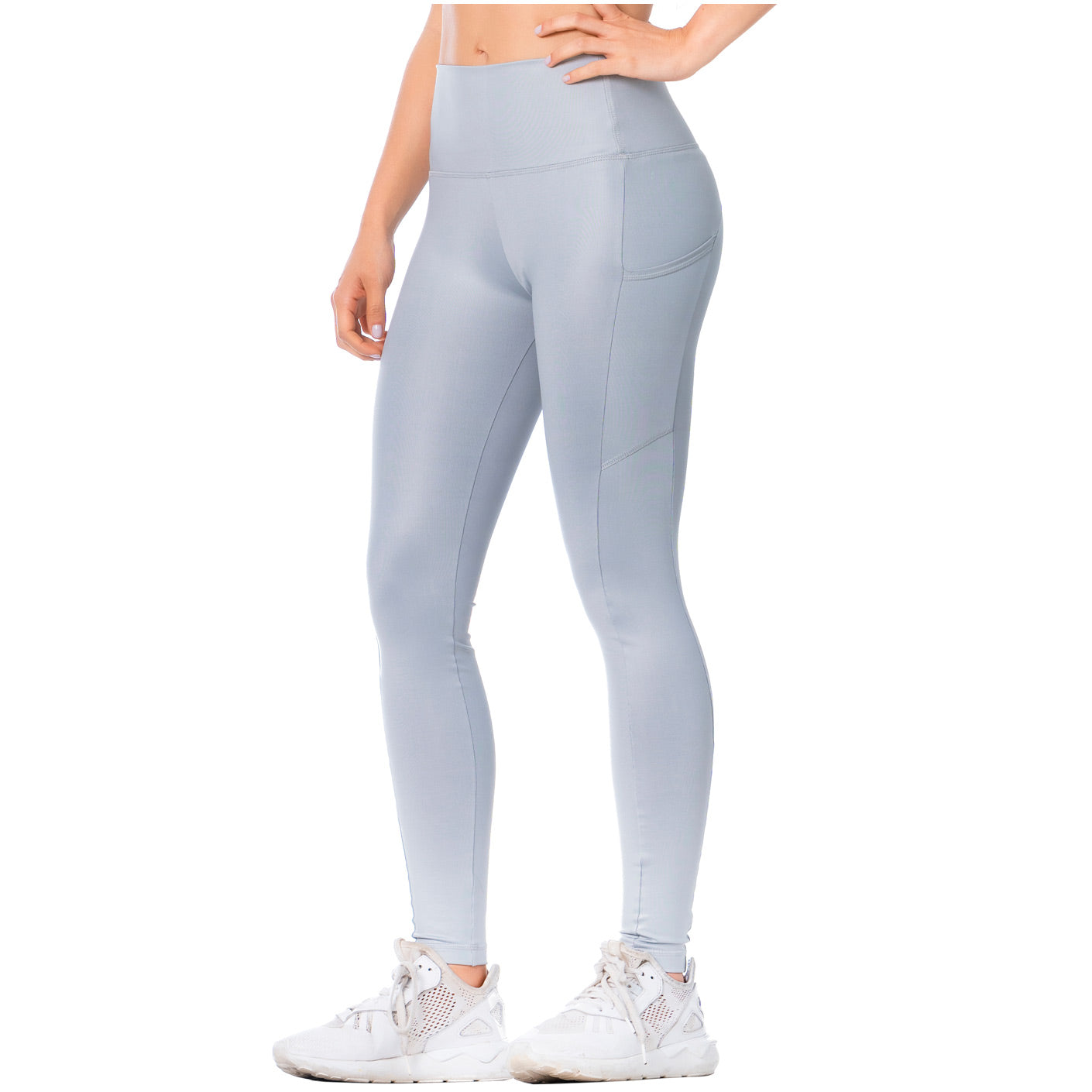 FLEXMEE Sportwear/Leggings 946137 2020-1 Spring Summer Collection Color Shiny Silver
