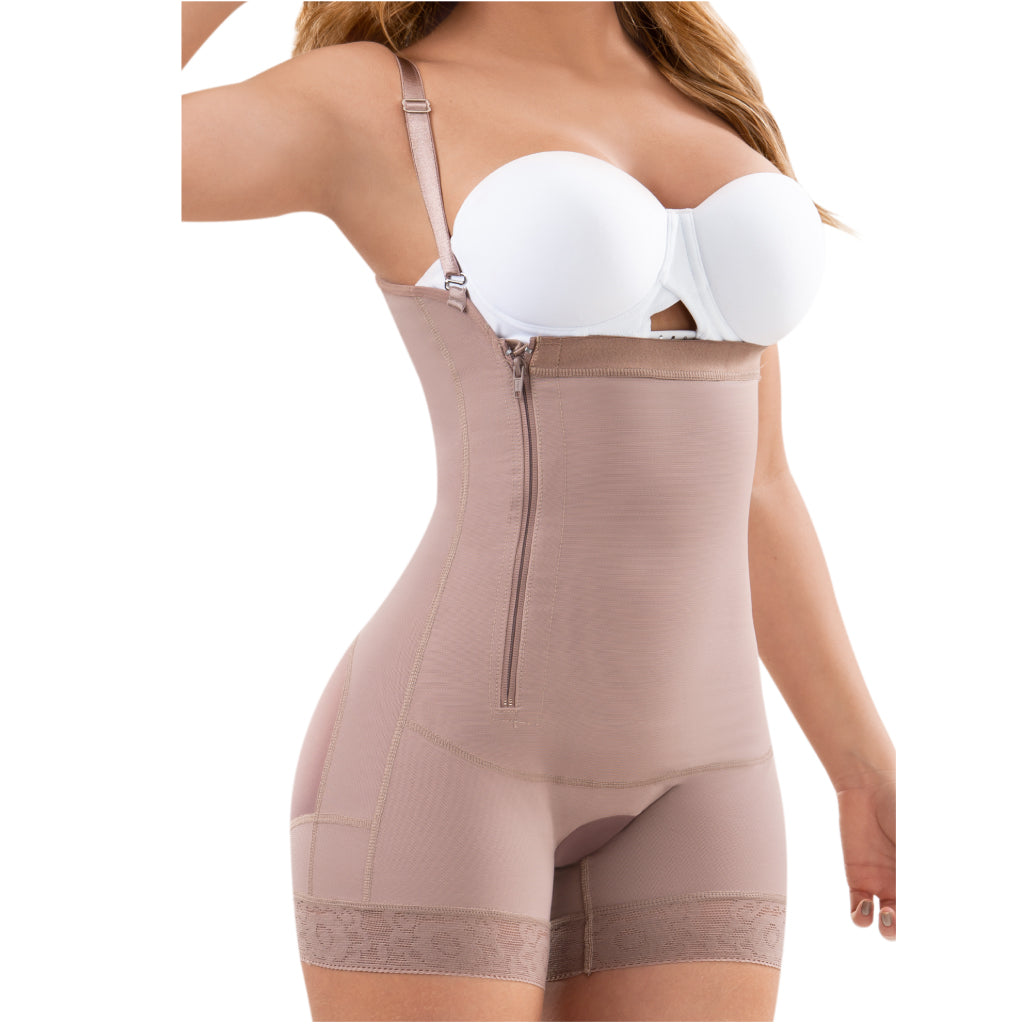 Everyday Use & Postpartum Girdle Open Bust & Butt Lifters Fajas Laty 21111
