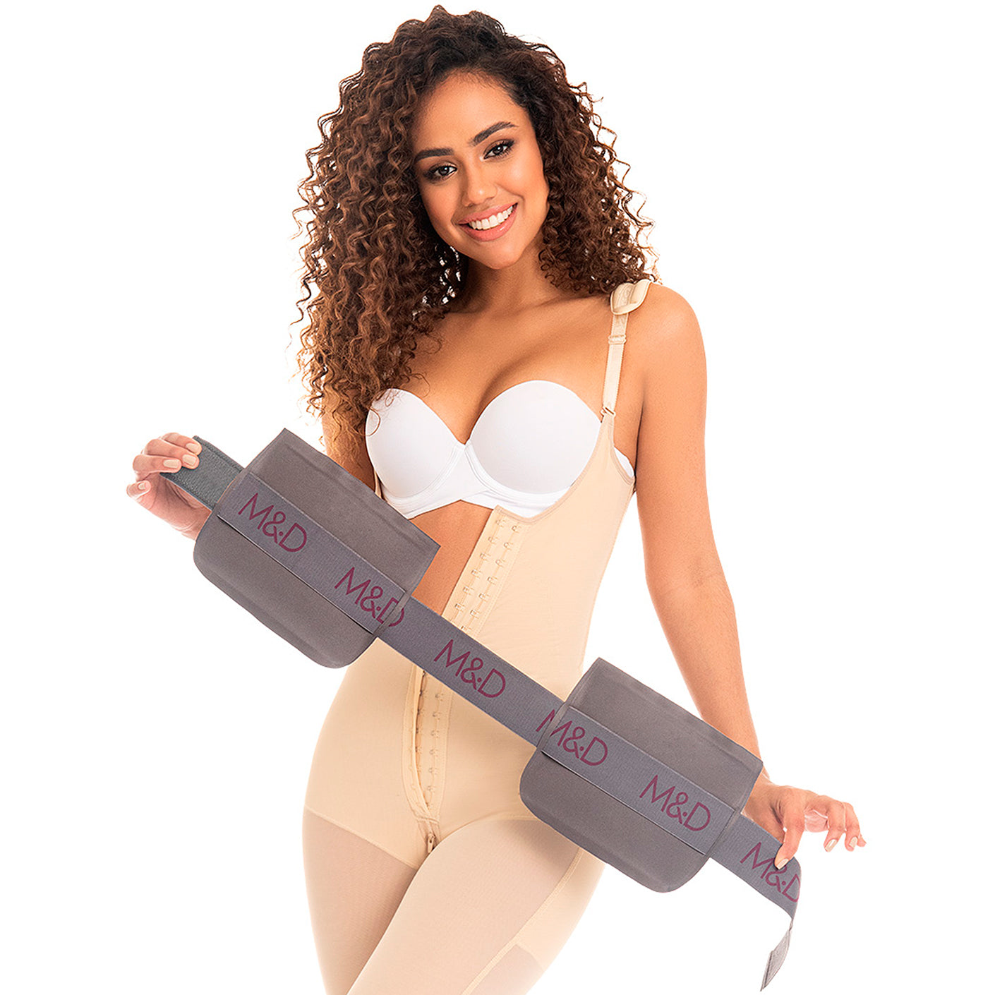Post Surgical Accessories, Anatomical Waist Molder with Adjustable Compression MYD107