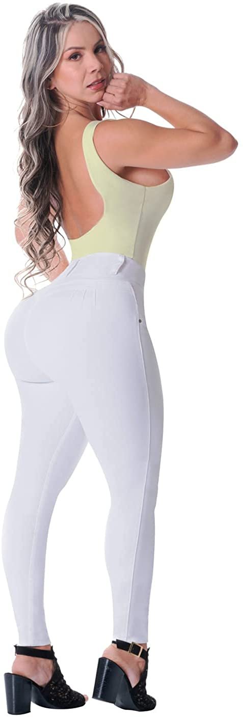 Lowla 242221 | High Waisted Colombian Butt Lifter Skinny Jeans For Women