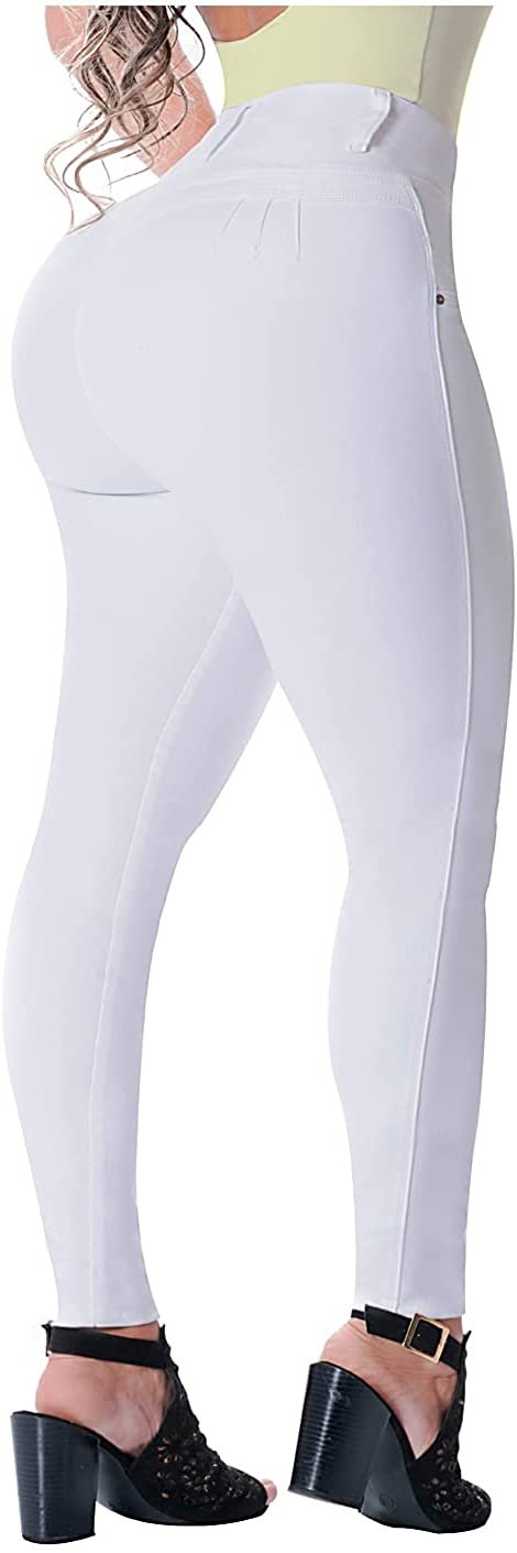 Lowla 242221 | High Waisted Colombian Butt Lifter Skinny Jeans For Women